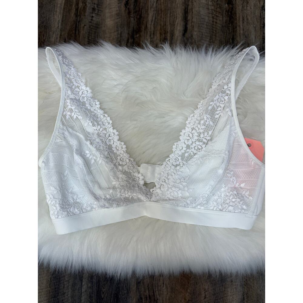 Wacoal White Lace Bralette - Size 40